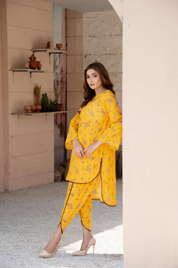 Yellow Co-Ord Set