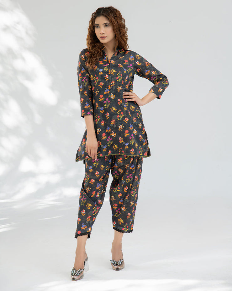Crimson Noir Co-Ord Set